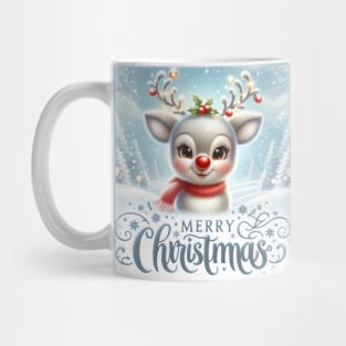 Merry Christmas From Rudolph Mug